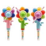 Flower Lamp Candy Supplier - Seven-color Hand Stick Halal Candy