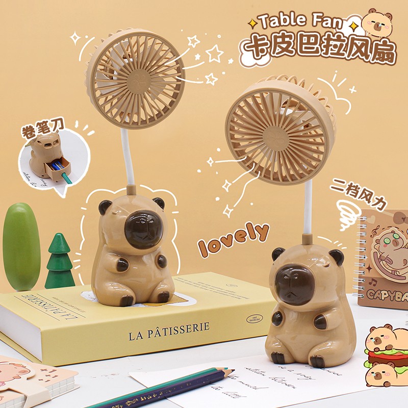 Animal Capybara Fan Manufacturer - Cute Cartoon Plastic Educational