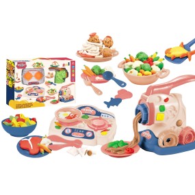 Kitchen Playdough Set Manufacturer - Food Noodle DIY Pretend Game