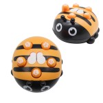 Ladybug Car Toy Manufacturer - Plastic Cartoon Press Button Educational