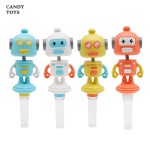 Robot Whistle Candy Factory - Plastic Sweet Toys Halal Jelly Bean