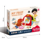 Painting Table Toy Factory - 4 in 1 Art Easel Trace Draw Board
