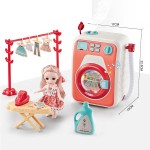 Mini Appliance Toy Supplier - Electric Washing Machine Light Sounds