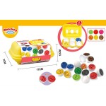 Dinosaur Toy Eggs Factory - 12pcs Shape Recognition Wooden Game