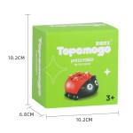 Ladybug Car Toy Manufacturer - Plastic Cartoon Press Button Educational