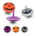 Spinning Top Factory - Pumpkin Skull Light up Music Top