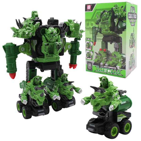 Deform Robot Manufacturer - 5 in 1 Military Sliding Vehicles Toy