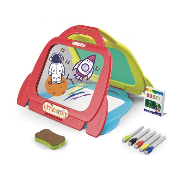 Painting Table Toy Factory - 4 in 1 Art Easel Trace Draw Board