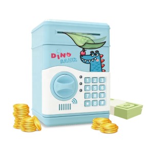 Dinosaur Money Bank Supplier - Cartoon Electronic Plastic for Kids