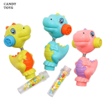 Dinosaur Shaped Toy Manufacturer - Shaking Whistle Bubble Gum Candy