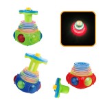 Basketball Spinning Top Manufacturer - Plastic Light up Music Toys