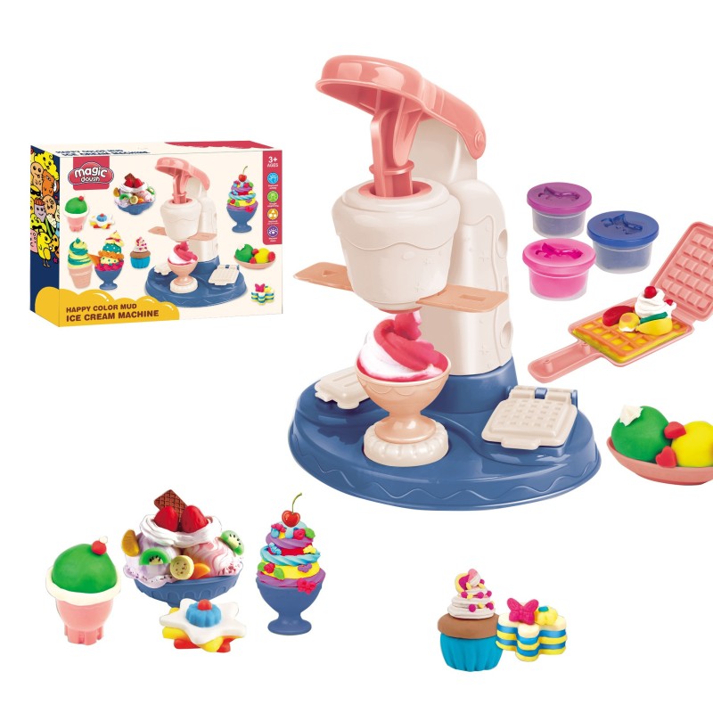 STEM Clay Toys Supplier - Ice-cream Machine DIY Kitchen Set