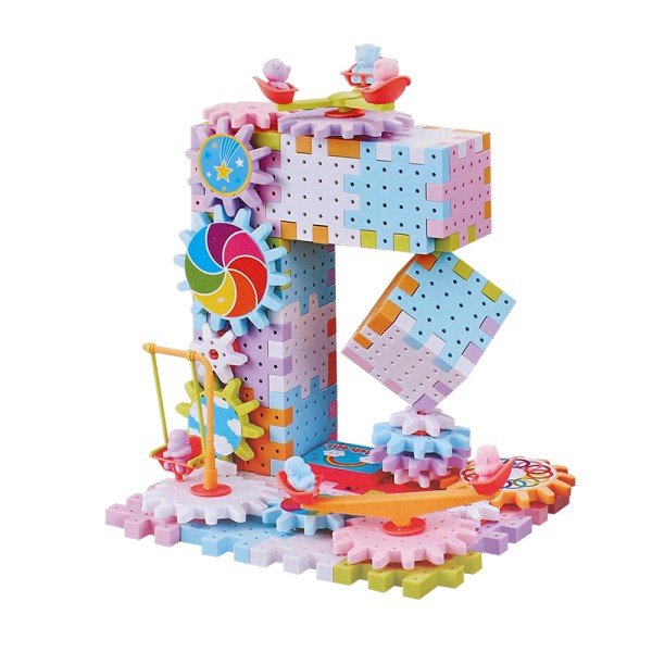 Electric Gear Blocks Supplier - Creative Educational Colorful Building
