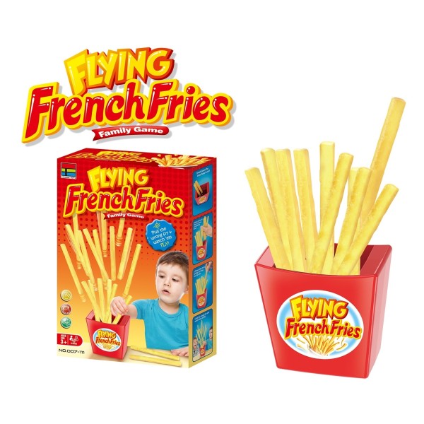 Flying French Fries Toy Factory - Family Playing Board Games Set