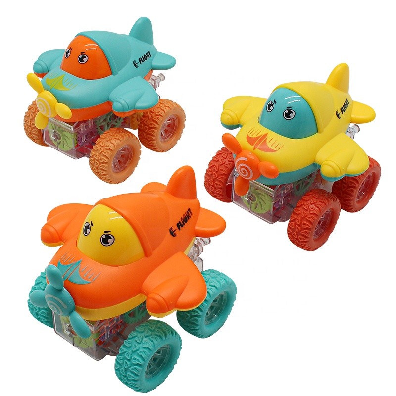 Small Aircraft Toy Supplier - Colorful Gear 4WD Light Function