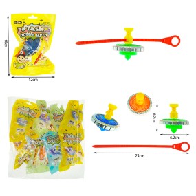 Flash Battle Gyro Supplier - Iron Alloy Pull Tape Three-colors Lights