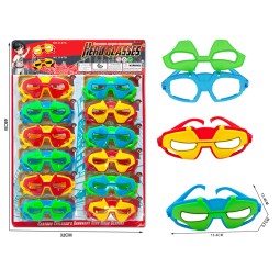 Flip-open Hero Glasses Supplier - Plastic No Lens for Kids