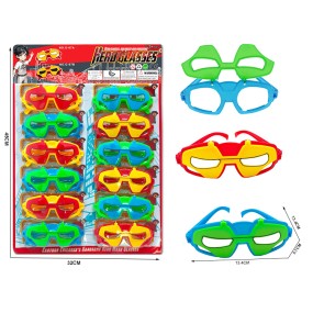 Flip-open Hero Glasses Supplier - Plastic No Lens for Kids