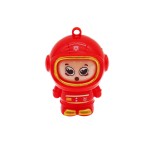 Mini Face Change Firefighter Factory - Plastic Changeable Doll Keychain