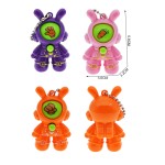 Guessing Carrot Rabbit Keychain Factory - Plastic Finger-guessing
