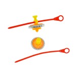 Flash Battle Gyro Supplier - Iron Alloy Pull Tape Three-colors Lights