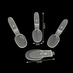 PP Plastic Spoon Supplier - Disposable Folding Pudding Jelly