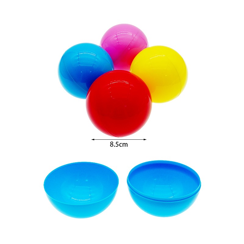 85mm Capsule Ball Manufacturer - Full Colored Plastic Empty Round Toys