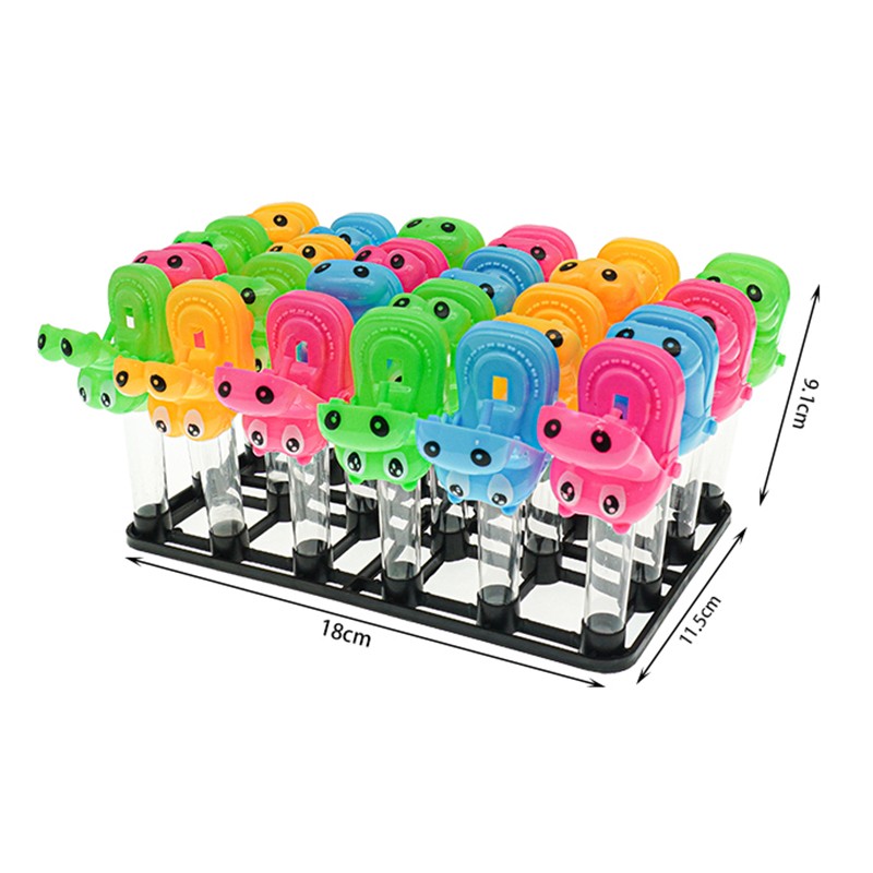 Candy Tube Toys Manufacturer - Crocodile Plastic Assembly Toys