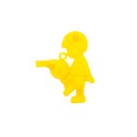 Football Whistle Toys Factory - Boy Shaped Mini Whistles