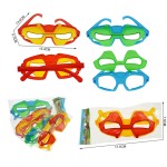 Flip-open Hero Glasses Supplier - Plastic No Lens for Kids
