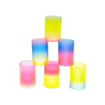 Rainbow Spring Factory - 4.5CM Plastic Coil Spring Toys