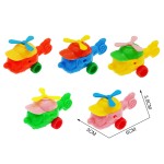 Sliding Helicopter Factory - Colorful Free Wheel Copter Toys