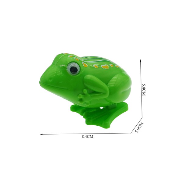 Wind-up Jumpy Frog Factory - 2022 New Products Plastic Toys