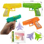 Colorful Gun Shooting Toy Supplier - with Airplane Safe Bullet