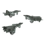 Free Wheel Airplane Factory - Sliding Military Aircraft Toys