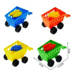Shopping Cart Supplier - Supermarket Plastic Basket Trolley