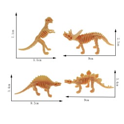 Skeletonized Dinosaur Supplier - Plastic Toys for Child