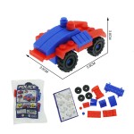 Building Blocks Car Factory - DIY 4 Models Funny Trucks