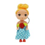 Cute Girls Doll Supplier - 4 Inch Plastic Keychain Toys