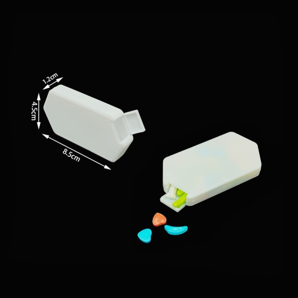 Hexagonal Candy Bottle Factory - White Plastic Empty Container