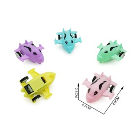 Plane Pull Back Supplier - 5CM Plastic Friction Aircraft