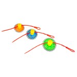 Flash Battle Gyro Supplier - Iron Alloy Pull Tape Three-colors Lights