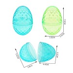 Diamond Eggshell Factory - PS Transparent 3.1inch Empty Capsule