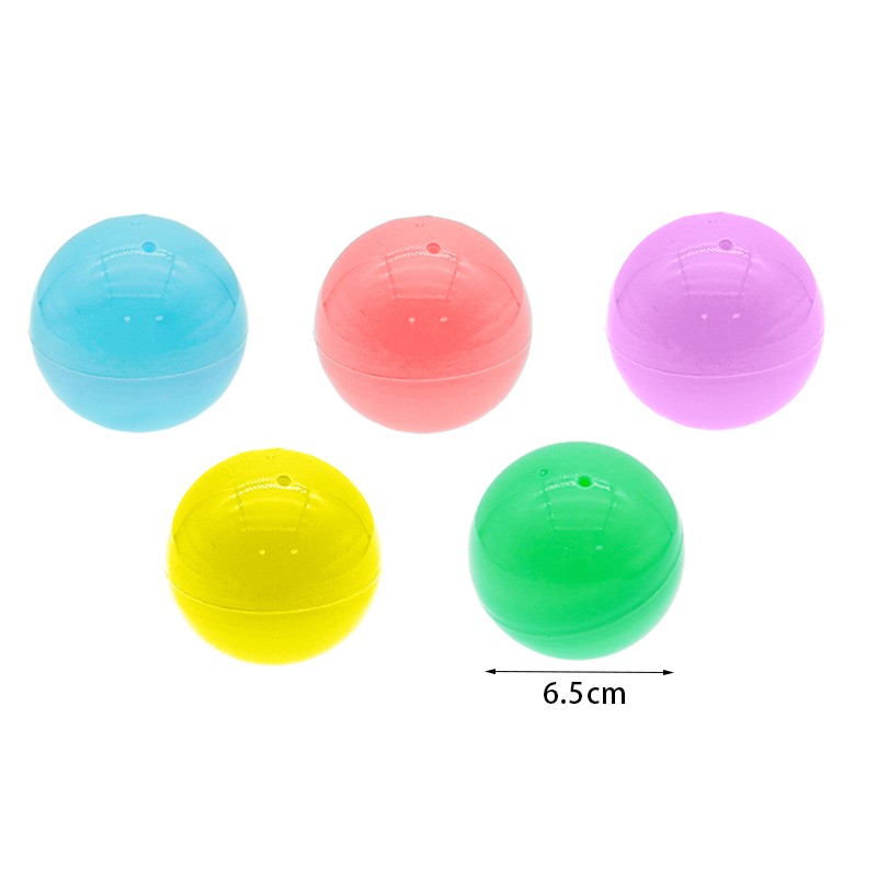 65mm Capsule Ball Manufacturer - Full Colored Plastic Empty Round Toys