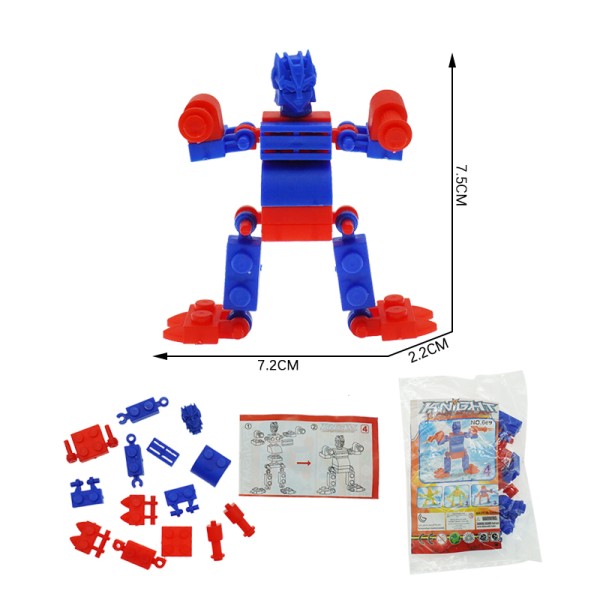 Brick People Supplier - DIY 4 Models Super Blocks Toys