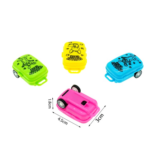 Luggage case Car Factory - Pull Back Plastic Friction Vehicle