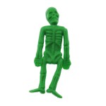 Skeleton Man Toys Supplier - Halloween Luminous Decompressed Soft