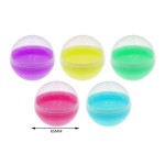 Half Transparent Capsule Factory - PP 65mm Round Capsule Ball