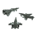 Free Wheel Airplane Factory - Sliding Military Aircraft Toys