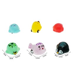 Marine Animals Car Manufacturer - ABS Material Pull Back Friction